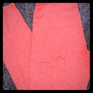 Solid TC Lularoe Leggings - Salmon